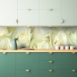 Mobile Preview: Küchenrückwand Weiße Rosen