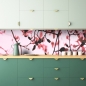 Preview: Küchenrückwand Ast Blüten