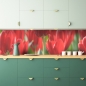 Mobile Preview: Küchenrückwand Rote Tulpen