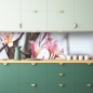 Preview: Küchenrückwand Plumeria Blüten
