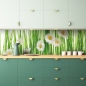 Mobile Preview: Küchenrückwand Gänseblümchen Gras