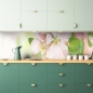 Mobile Preview: Küchenrückwand Rosa Kirschblüte