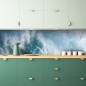 Preview: Küchenrückwand Ozean Welle