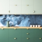 Mobile Preview: Küchenrückwand Blue Smoke