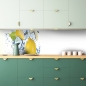Preview: Küchenrückwand Zitronnen Eis Splash