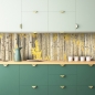 Mobile Preview: Küchenrückwand Gelber Birkenwald