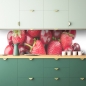 Preview: Küchenrückwand Erdbeer Kirsche