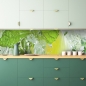 Preview: Küchenrückwand Minze Limette