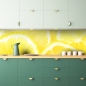 Preview: Küchenrückwand Zitronen Scheiben