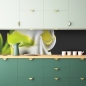 Preview: Küchenrückwand Blütenknospe