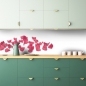 Preview: Küchenrückwand Rosenblätter