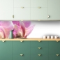 Preview: Küchenrückwand Makroaufnahme Orchidee