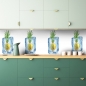 Preview: Küchenrückwand Ananas im Eiswürfel