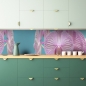 Mobile Preview: Küchenrückwand Tropische Orchidee