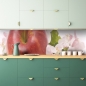 Preview: Küchenrückwand Apfel Blüten
