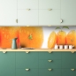 Mobile Preview: Küchenrückwand Frische Orangen