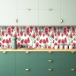 Mobile Preview: Küchenrückwand Mohnblumen