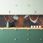 Mobile Preview: Küchenrückwand Gemahlener Kaffee