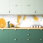 Mobile Preview: Küchenrückwand Orangen Milch