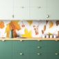 Mobile Preview: Küchenrückwand Ahornblatt Herbst