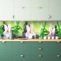 Mobile Preview: Küchenrückwand Orchidee Bambus Spa