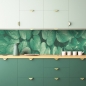 Mobile Preview: Küchenrückwand Grüne Blätter