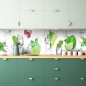 Preview: Küchenrückwand Limette Kirsche Eiswürfel