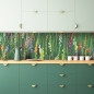 Mobile Preview: Küchenrückwand Gladiolen Blumen