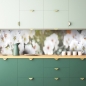Mobile Preview: Küchenrückwand Blüten Ast