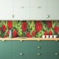Preview: Küchenrückwand Rosenbeet