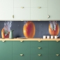 Preview: Küchenrückwand Tomaten unter Wasser