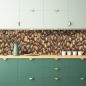 Preview: Küchenrückwand Tropische Kaffeebohnen