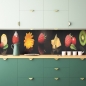 Mobile Preview: Küchenrückwand Frucht Blume