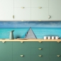 Mobile Preview: Küchenrückwand Brücke zum Meer