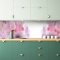 Preview: Küchenrückwand Blüten Paradies