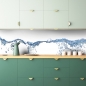 Mobile Preview: Küchenrückwand Wasser Blubber