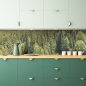 Mobile Preview: Küchenrückwand Tannenbäume Natur