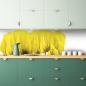 Mobile Preview: Küchenrückwand Gelbe Blumen