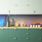 Mobile Preview: Küchenrückwand Lichter Wolkenkratzer