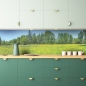 Mobile Preview: Küchenrückwand Grüne Landschaft