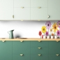 Mobile Preview: Küchenrückwand Gerbera Blumen Mix