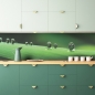 Preview: Küchenrückwand Pflanze Wassertropfen