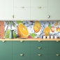 Mobile Preview: Küchenrückwand Obst Wassertropfen
