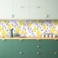 Preview: Küchenrückwand Zitronen Design