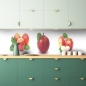 Preview: Küchenrückwand Äpfel