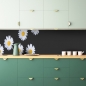 Mobile Preview: Küchenrückwand Blumen der Nacht