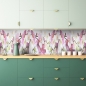 Preview: Küchenrückwand Orchideen Mix