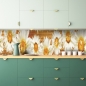 Preview: Küchenrückwand Blühende Margeriten