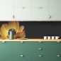 Preview: Küchenrückwand Blume der Nacht