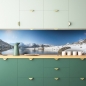 Mobile Preview: Küchenrückwand Winter See Berge